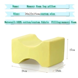 Sofá de pie Resto de espuma de memoria pierna almohada cojín de la rodilla para <span class=keywords><strong>el</strong></span> lado durmientes con correa - Product Image 4
