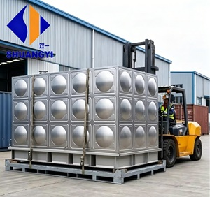 Serbatoi d'<span class=keywords><strong>Acqua</strong></span> Modulari in Acciaio Inox 304/316 per Stoccaggio Liquidi, Convenienti, con Garanzia di Un Anno - Product Image 1