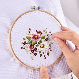 <span class=keywords><strong>Aida</strong></span> Tissu pour broderie au <span class=keywords><strong>point</strong></span> <span class=keywords><strong>de</strong></span> <span class=keywords><strong>croix</strong></span> 11CT/14CT 30x30cm/30x45cm Style simple Coton DIY Couture Artisanat Tissu <span class=keywords><strong>de</strong></span> forme carrée - Product Image 6