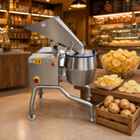 Machine industrielle à découper les pommes de terre, pour la fabrication de chips ondulées, coupe-pommes de terre à ondes, en acier inoxydable, prix usine