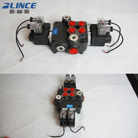 Bloc de commande électro-hydraulique à 3, 4, 5 ou 6 canaux, joystick électro-hydraulique, vanne de commande hydraulique, télécommande