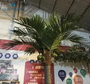 Künstliche Kokosnuss baum pflanze Palme für große technische Design dekoration im Freien
