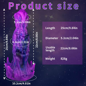 Güçlü emiş hayvan Anal Plug vajina yapay penis masaj yumuşak erkekler/kadınlar seks oyuncakları büyük canavar Alien Anal Plug - Product Image 2