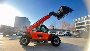 उच्च गुणवत्ता वाले 4wd टेलीहैंडलर टेलीस्कोपिक व्हील लोडर कंटेनर फोकलिफ्ट 7 मीटर 3 टन टेलीस्कोपिक बूम डीजल इंजन nस्टार ब्रांड 2 - Product Image 3