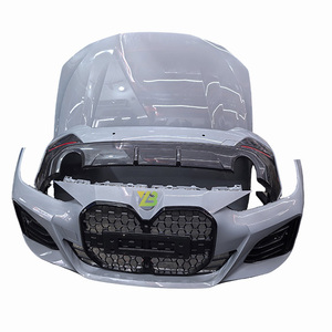 Per <span class=keywords><strong>BMW</strong></span> <span class=keywords><strong>I4</strong></span> G26 Paraurti Anteriore Originale di Alta Qualità OEM con Griglia e Cornice Griglia in Colore Grigio - Product Image 2