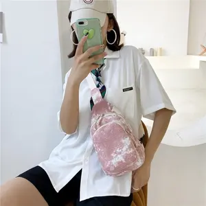Sac messager en tricot pour femmes, nouveau sac japonais simple à épaule, grande couleur assortie, 2022