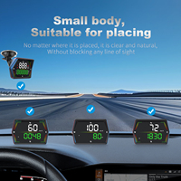 WiiYii G21 OLED Widescreen Car HUD avec alarme de voiture, compteur de vitesse facile à brancher, nouveau compteur automobile, accessoires de voiture