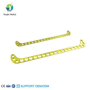 Instrumen ortopedi Kedokteran Hewan: pelat <span class=keywords><strong>Femoral</strong></span> <span class=keywords><strong>Distal</strong></span> ganda untuk rumah sakit hewan - Product Image 6