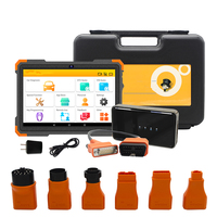 Lecteur de code de diagnostic OBD2 de haute qualité, système complet BT 5.0, tablette de 10 pouces, programmeur de clé ECU, outils de diagnostic automobile