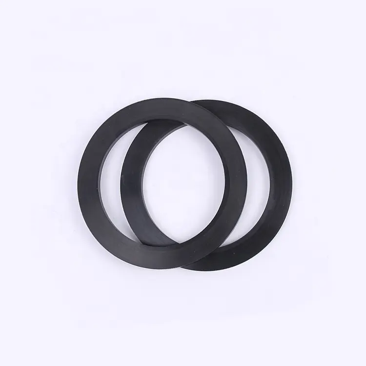 Perlindungan Lingkungan Round Flat Rubber Gasket untuk Lampu Outdoor