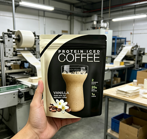 Shake de café instantané riche <span class=keywords><strong>en</strong></span> protéines multi-collagène Saveur <span class=keywords><strong>chocolat</strong></span> Marque privée - Product Image 3