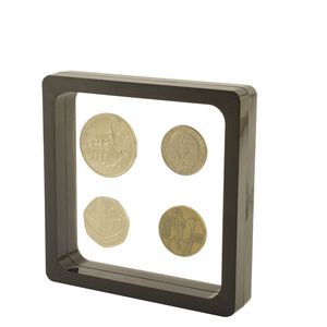 Scatola di sospensione per scatola di visualizzazione a membrana elastica 7x7x2cm scatola per impiallacciatura/ponte/corona/dentiera - Product Image 2