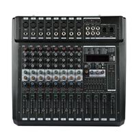 Console de mixage professionnelle 6/8/12/canaux avec lecteur USB amplificateur, avec fonction d'enregistrement