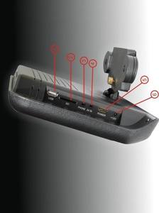 شاشة ترفيهية خلفية للسيارة مقاس 9 بوصات مع مشغل أقراص <span class=keywords><strong>DVD</strong></span> وتحكم عن بعد وأزرار لمس ومشغل أقراص CD محمول بإضاءة RGB - Product Image 3