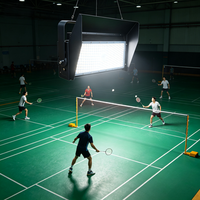 Reflector LED para Exteriores Chino IP66 Resistente al Agua, para Estadios Deportivos y Jardines, 5000K Luz Diurna, Ángulo de Haz Ajustable, Control por Aplicación