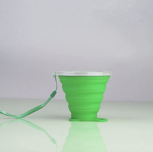 270ML Silicone Collapsible Cups Camping Foldable Travel Water Bottle Outdoor Children Reusable Folding <b>Mug</b> - Product Image 4