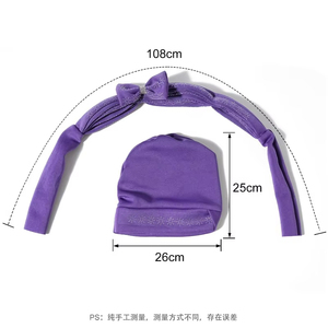 Elegante Turbante Islámico con Estampado Digital, Lazo y Adornos de Diamantes Brillantes, Pañuelo <span class=keywords><strong>para</strong></span> la Cabeza <span class=keywords><strong>para</strong></span> Mujer - Product Image 2