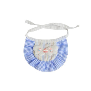 Baboney Bavoir triangulaire en polyester à motif de dessin animé pour animaux de compagnie, avec perles, pour chats et chiens, serviette anti-bave mignonne - Product Image 5