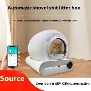 Caja de arena inteligente autolimpiable de 65L con control por APP <span class=keywords><strong>para</strong></span> gatos, inodoro automático grande <span class=keywords><strong>para</strong></span> gatos de interior - Product Image 3