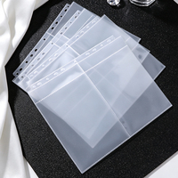 Lot de 10 pochettes transparentes A4 en PP imperméable avec 11 trous pour classement de documents – Vente en gros