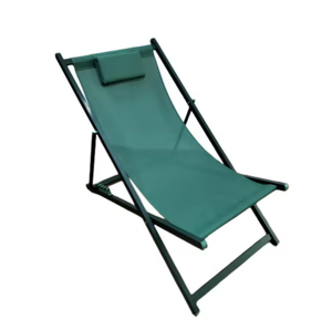 आधुनिक शैली एल्यूमीनियम फोल्डेबल समुद्र तट बाहरी रेक्लिनर सूर्य लाउंज कुर्सी समायोज्य ऊंचाई ऑक्सफोर्ड चंद्रमा कुर्सी समुद्र तट फर्नीचर ठोस - Product Image 4