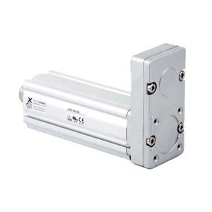 Cylindre électrique SMC LEY25LC-50B-S16N1D, fin, à double action, avec coussin fileté, magnétique, sans rotation, non guidé - Product Image 3