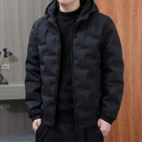 Doudoune pour homme, manteau d'hiver unisexe, style tendance, doudoune longue respirante de haute qualité pour homme