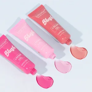 Blush de bochecha líquido Facial Nutritivo Blush Gel Creme Impermeável Multi-purpose Eyes & lips Shimmer Maquiagem Blush Stick Cosméticos