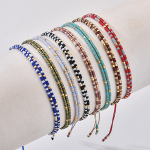 Collection de bracelets Resoul Boho en perles de rocaille, faits main, tressés, avec perles Miyuki, œil porte-bonheur et étoiles, bracelets empilables pour femme, bijoux cadeaux - Product Image 1