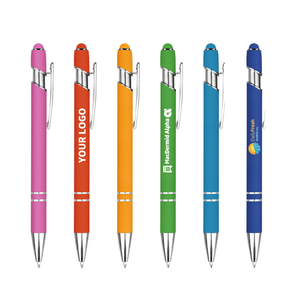 Nuovo Arrivo <span class=keywords><strong>Penna</strong></span> di Lusso in Metallo Rosa con Logo Personalizzato <span class=keywords><strong>per</strong></span> Stylus <span class=keywords><strong>Penna</strong></span> a Sfera Pubblicitaria all'Ingrosso <span class=keywords><strong>per</strong></span> Ufficio e Scrittura - Product Image 1