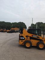 Loader Skid Steer Baru SANY SS270V 0.8 ton Mesin Yanmar dengan Quick Coupler Mini Skid Steer Loader 4x4 Mesin Wheel Loader Beroda