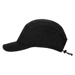Casquettes de sport vierges pour hommes et femmes Casquettes de course sur sentier en polyester à séchage rapide pour adultes Casquettes de camp à 5 panneaux Casquettes de golf solides Personnalisez votre logo - Product Image 5