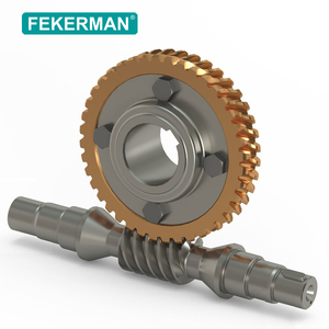 Ingranaggio a <span class=keywords><strong>Vite</strong></span> <span class=keywords><strong>Senza</strong></span> <span class=keywords><strong>Fine</strong></span> in Bronzo di Precisione - Product Image 2