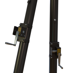 CE Wheels <strong>Supported</strong> 360&deg; Flexible <strong>Movement</strong> Competition Outdoor and Indoor Tennis Post System