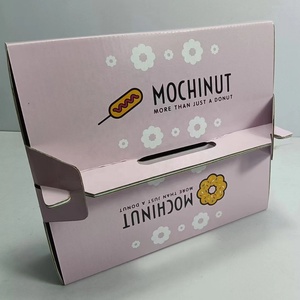 Cajas <span class=keywords><strong>de</strong></span> Papel Kraft Biodegradables y Reciclables para Alimentos, con Separadores, para Pasteles, Hot Dogs y <span class=keywords><strong>Donuts</strong></span>, con Impresión Personalizada - Product Image 3