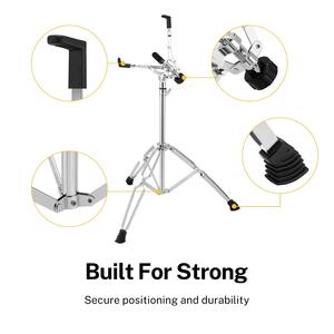 Soporte de doble patilla para batería con bolsa para baquetas, accesorio de jazz, baquetas de marcha y baquetas pequeñas de suelo - Product Image 3