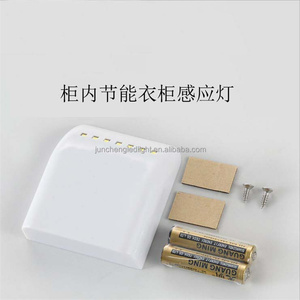 LED sotto la luce del Cabinet con batteria Smart Touch universale armadio cerniera lampada sensore luce notturna per armadio guardaroba - Product Image 3