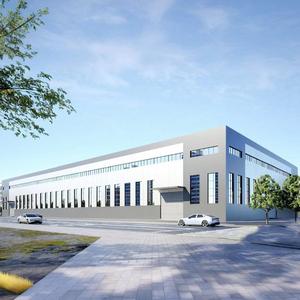 Conception de bâtiments industriels innovants LSTC <span class=keywords><strong>WM</strong></span> Structures Cadre de panneau d'affichage en acier inoxydable pour immeuble de bureaux Salle de bains Hall d'entrée - Product Image 5