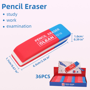 <span class=keywords><strong>Couleur</strong></span> grande et douce <span class=keywords><strong>gomme</strong></span> Oblique en gros école bureau <span class=keywords><strong>crayon</strong></span> <span class=keywords><strong>gomme</strong></span> Top qualité <span class=keywords><strong>gomme</strong></span> - Product Image 2