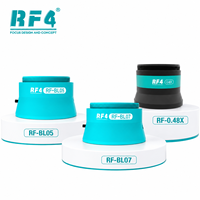 Lampe RF4 BL05 + BL07 et objectif intégrés +0.48X, lentille auxiliaire Barlow, accessoires pour microscope stéréo