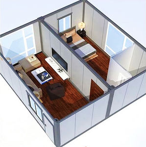 Moderna casa prefabbricata modulare prefabbricata da 20 piedi 3 2 camere da letto cucina bagno contenitore casa <span class=keywords><strong>in</strong></span> <span class=keywords><strong>vendita</strong></span> - Product Image 3