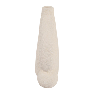 Vaso in ceramica astratto a forma di anello, vaso per fiori in terracotta per decorazioni per la casa, soggiorno, elemento scultoreo. - Product Image 6