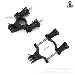 ที่ยึดกล้องแอคชั่น GoPro แบบปรับได้ ทำจากพลาสติก สำหรับติดแฮนด์จักรยาน - Product Image 3