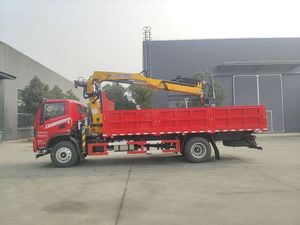 Grue montée sur camion Dongfeng 8-10 tonnes avec grappin à griffes, grue à flèche télescopique hydraulique de 20 m pour la manutention des matériaux - Product Image 3