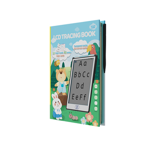Custom Cover Kids Lcd Tekentafel Uitwisbaar Doodle <span class=keywords><strong>Tracing</strong></span> Boek 20 Sjablonen Vroeg Leren Tekening Set 8.<span class=keywords><strong>5</strong></span> "Scherm Abs + Lcd - Product Image 1