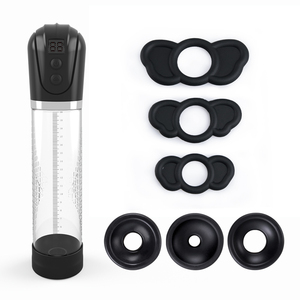 CANWIN più lungo e più grande USB ricaricabile pompa del pene Dildo ingrandimento uomini pompa del sesso-23cm cilindro - Product Image 2