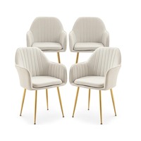 Chaise de salle à manger personnalisée, nouveau design, chaises de maison, fauteuil rembourré en tissu, velours turquoise, chaise de salle à manger pour café et restaurant