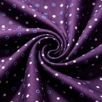 Prix direct usine Tissu brocart 100% polyester Dobby 75D Largeur 58/60 pouces Personnalisation privée disponible Doublure de boîte haut de gamme