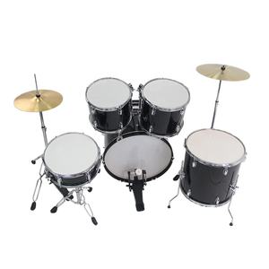 Batterie de percussions 5 pièces haute performance pour adulte, avec <span class=keywords><strong>tube</strong></span> de support noir de 1,2 mm et grosse grosse caisse basse courbée pour un jeu stable - Product Image 5