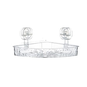 Estante de Almacenamiento Triangular para Baño, con Montaje por Succión, Esquina, con Drenaje, para Lavabo - Product Image 5